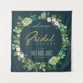 GROEN LOOF Aquarel BRUIDSSCHONER WELKOM Wandkleed (Voorkant)