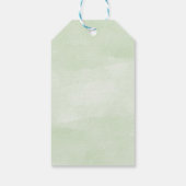 Groen Loof Eucalyptus Cadeaulabel (Achterkant)