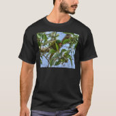 GROEN LORIKEET RURAL QUEENSLAND AUSTRALIË T-SHIRT (Voorkant)