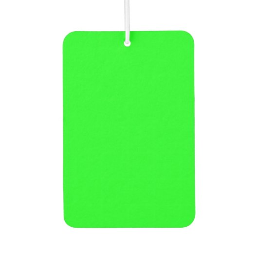 Groen Luchtverfrisser (Voorkant)