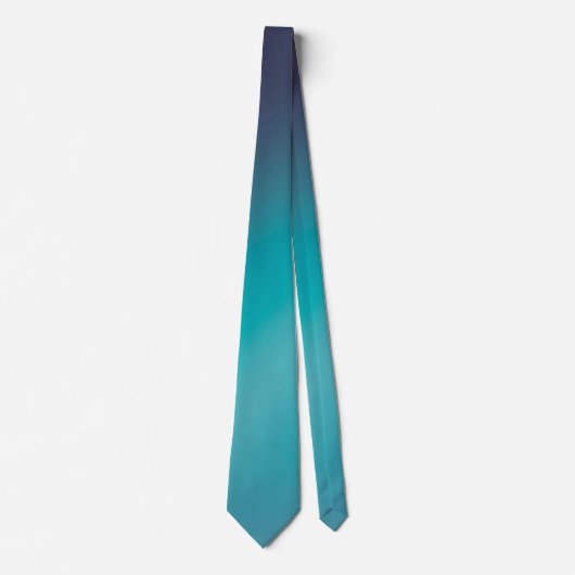 Groen maanlicht ombre stropdas (Voorkant)