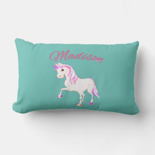 Groen "Madison Personalized Name Lumbar Pillow Kussen