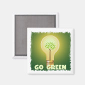 groen magneet (Voorkant / Achterkant)