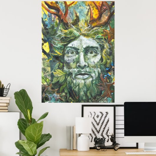 Groen Man 2012 Poster (Thuiskantoor)