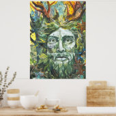 Groen Man 2012 Poster (Keuken)