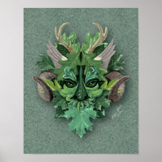 Groen Man - Afdrukken of Posters