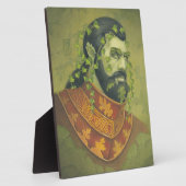 Groen Man als de Groene Ridder Fotoplaat (Zijkant)
