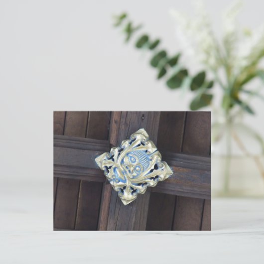 Groen Man Briefkaart - Sileby (Staand voorkant)