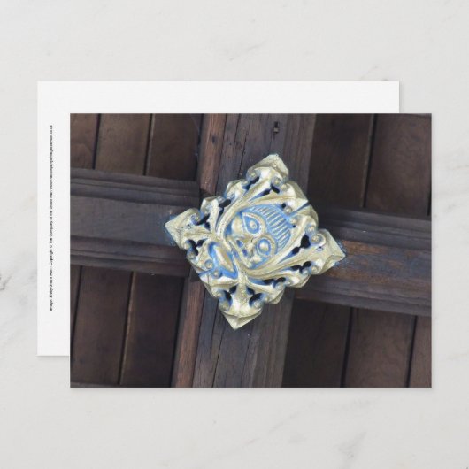 Groen Man Briefkaart - Sileby (Voorkant / Achterkant)