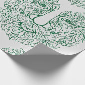 Groen Man Cadeaupapier