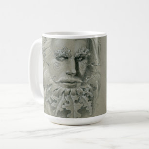 Groen Man dubbel portret Koffiemok