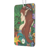 Groen Man Elf Fantasy Floral Luchtverfrisser (Links)