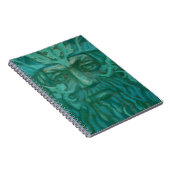 Groen Man, Forest King, Pagan God, Fantasy Art Notitieboek (Rechterzijde)
