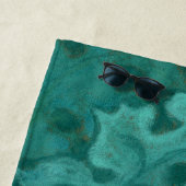 Groen Man, Forest King, Pagan God, Fantasy Art Strandlaken (In situ)