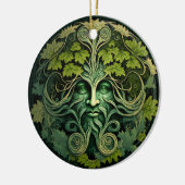 Groen Man Halloween Ornament (Links)
