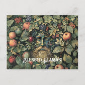 Groen Man Lammas Wenskaart Briefkaart (Voorkant)