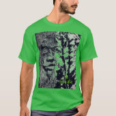 Groen Man Pagan Myth Celtic Stylish T-shirt (Voorkant)