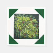 Groen Man Papier servetten (Voorkant)