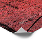 Groen Man Poster (Hoek)