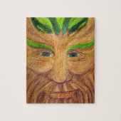 Groen Man puzzel (Verticaal)