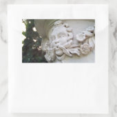 Groen Man Rechthoekige Sticker (Tas)