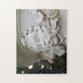 Groen Man Sculptuur Legpuzzel (Verticaal)