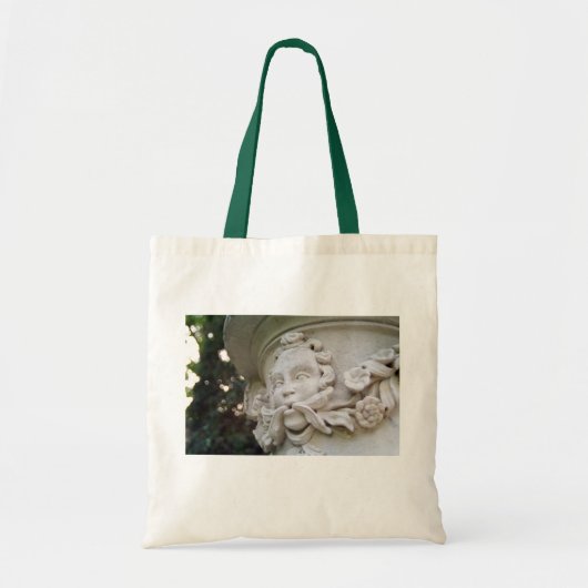 Groen Man Tote Bag (Voorkant)