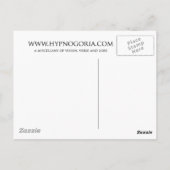 Groen Man Vortex briefkaart (Achterkant)