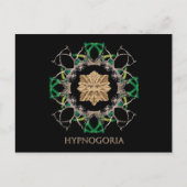 Groen Man Vortex briefkaart (Voorkant)