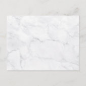 Groen Marble Levensviering Funeral Aankondigingskaart (Achterkant)