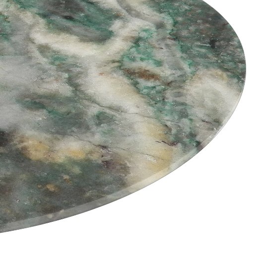 Groen Mariposite Mineral Stone Patroon Snijplank (Hoek)