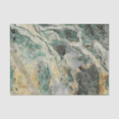 Groen Mariposite Mineral Stone Patroon Tissuepapier (Voorkant)