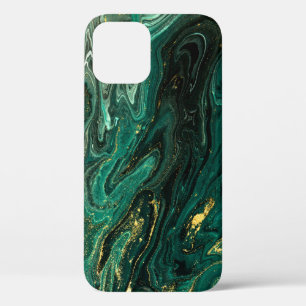 Groen Marmer: Abstracte Agaat Ripple. Case-Mate iPhone Case
