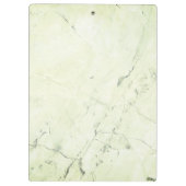 Groen Marmer Diamant Bling Gepersonaliseerd Klembord (Achterkant)