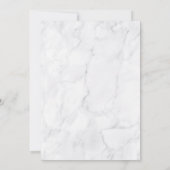 Groen Marmer Herdenkings Christelijk Bedankkaart (Achterkant)