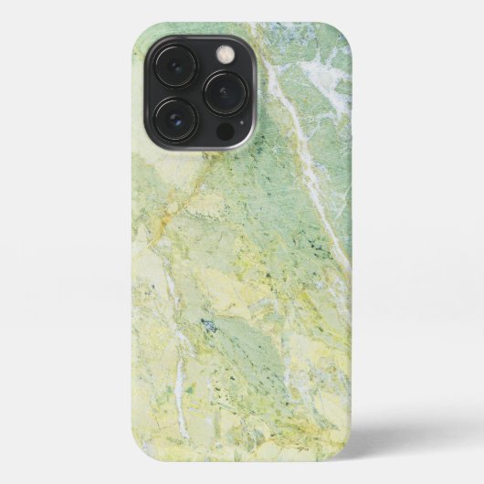 groen marmer met gradiënt iPhone hoesje (Achterkant)