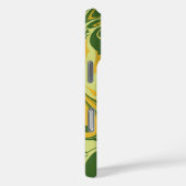 Groen marmer - papier marmerstijl Case-Mate iPhone case (Achterkant / Rechts)