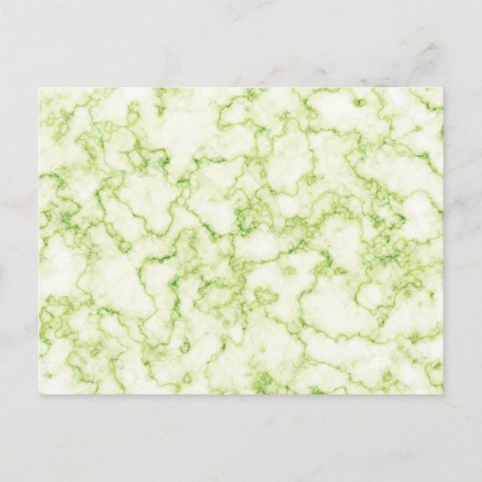 Groen marmer Patroon Briefkaart (Voorkant)