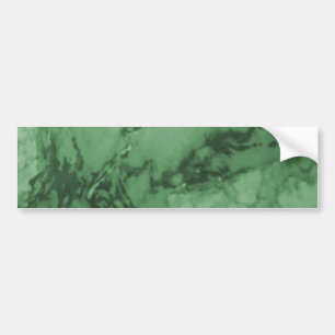 Groen marmer Patroon Bumpersticker