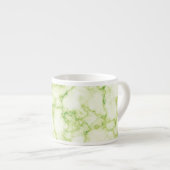 Groen marmer Patroon Espresso Kop (Voorkant rechts)
