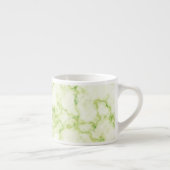 Groen marmer Patroon Espresso Kop (Rechts)