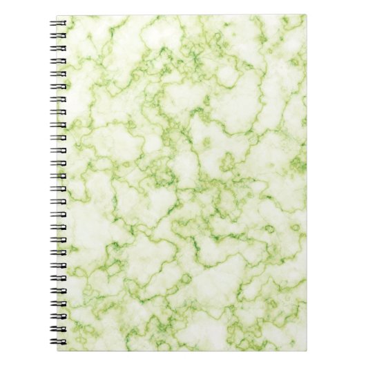 Groen marmer Patroon Notitieboek (Voorkant)