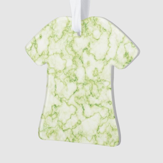 Groen marmer Patroon Ornament (voorkant)