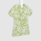 Groen marmer Patroon Ornament (voorkant)