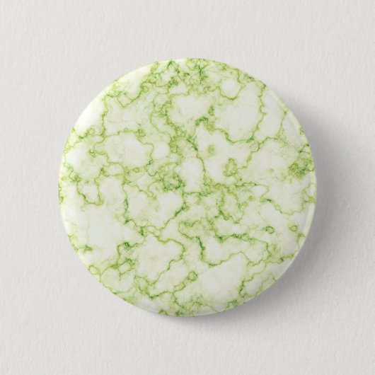 Groen marmer Patroon Ronde Button 5,7 Cm (Voorkant)