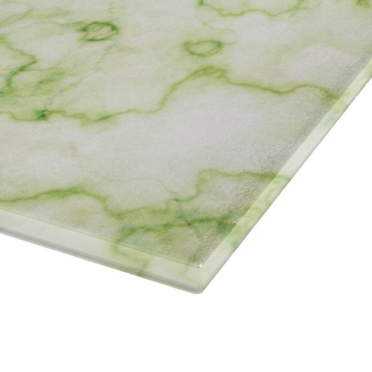 Groen marmer Patroon Snijplank (Hoek)