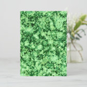 Groen Marmer Textuur Patroon Feestdagenkaart (Staand voorkant)