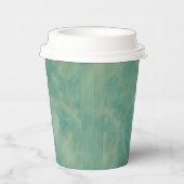 groen marmeren abstract   papieren bekers (Rechts)