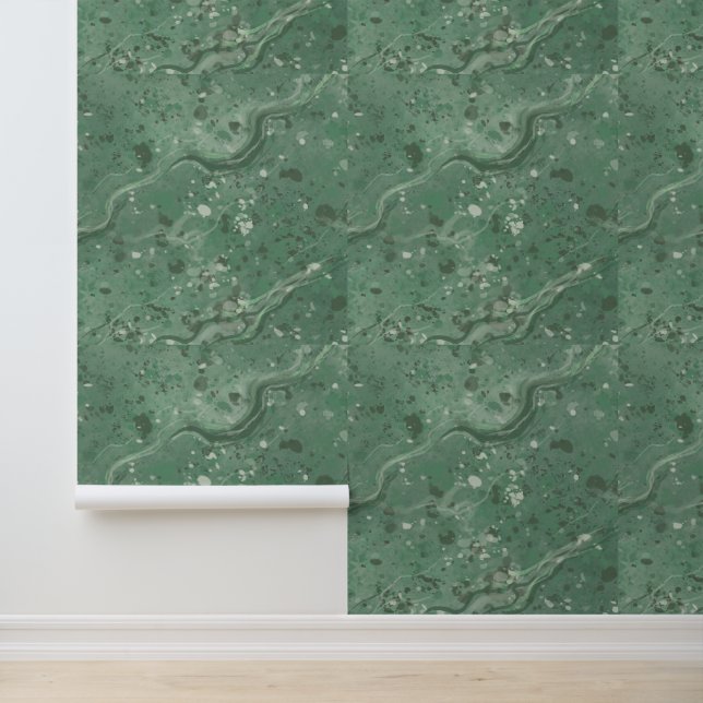  groen marmeren behang (Applicatie)