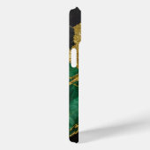 Groen marmeren patroon met goud Case-Mate iPhone case (Achterkant / Rechts)